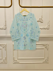 Pure Embroidered Cotton Net Shirt-S112997