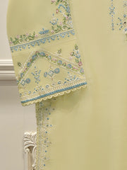 Pure Embroidered Cotton Net Shirt-S114979