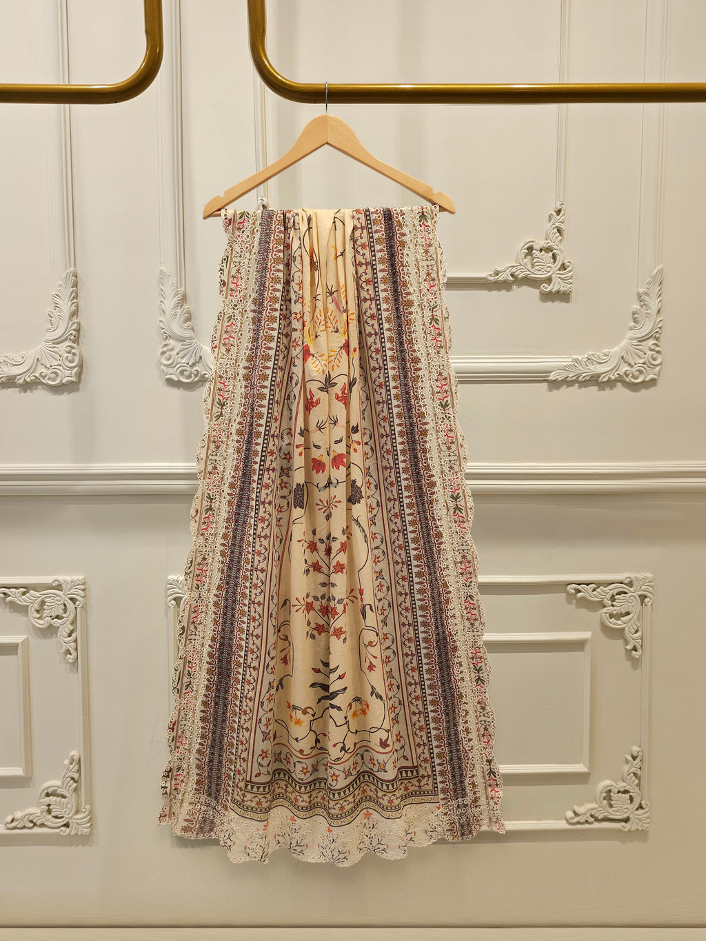2 Piece -Digital Printed Cambric Suit S115121