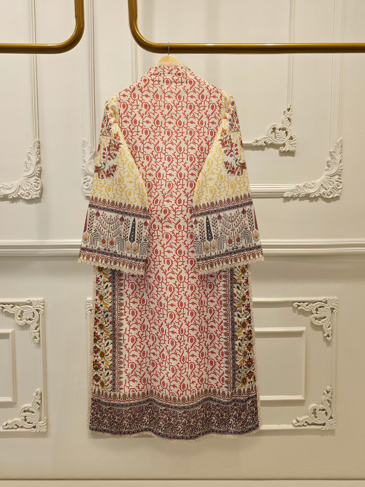 2 Piece -Digital Printed Cambric Suit S115121