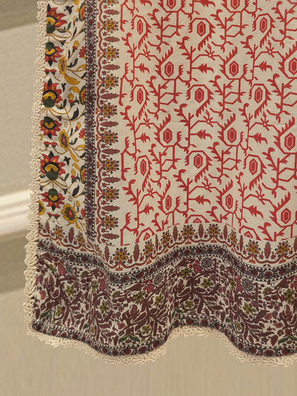 2 Piece -Digital Printed Cambric Suit S115121