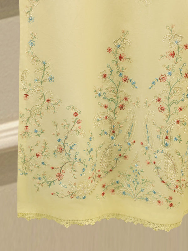 2 Piece - Embroidered Cambric Suit S115126