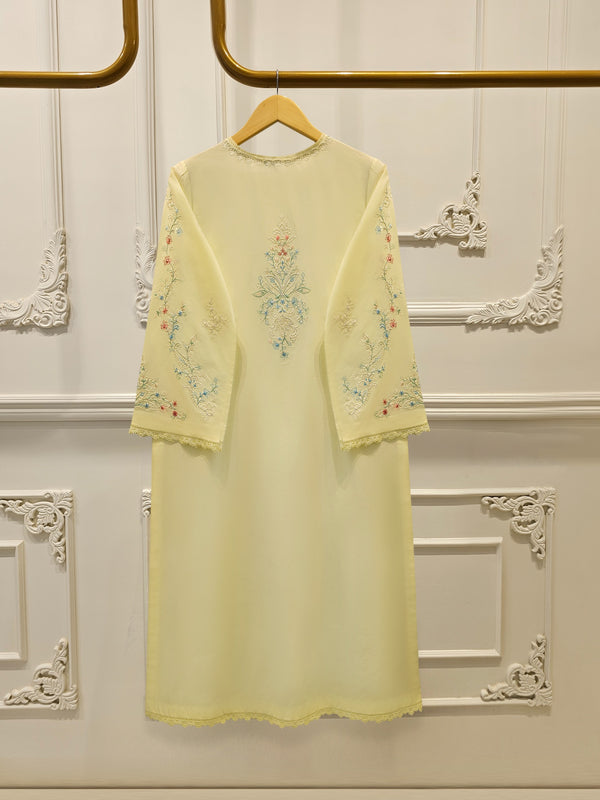 2 Piece - Embroidered Cambric Suit S115126