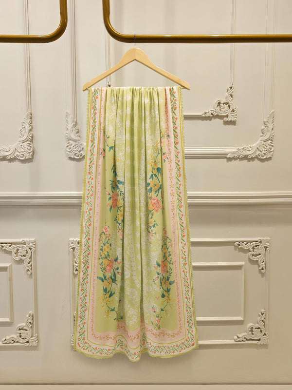 3 Piece - Embroidered Cambric Suit S115137