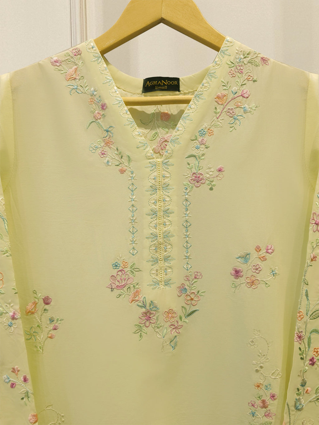 2 Piece - Embroidered Cambric Suit S115145