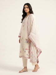 2 Piece - Embroidered Kora Cotton Suit WS00347