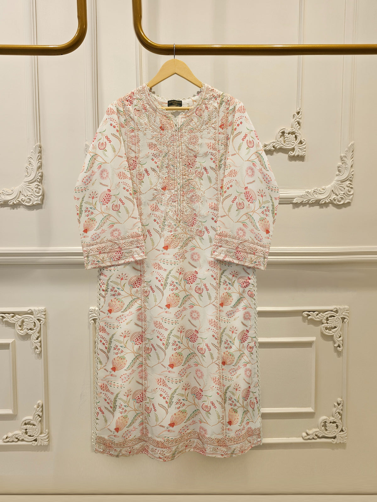 2 Piece Digital Printed Embroidered Lawn Suit S115174