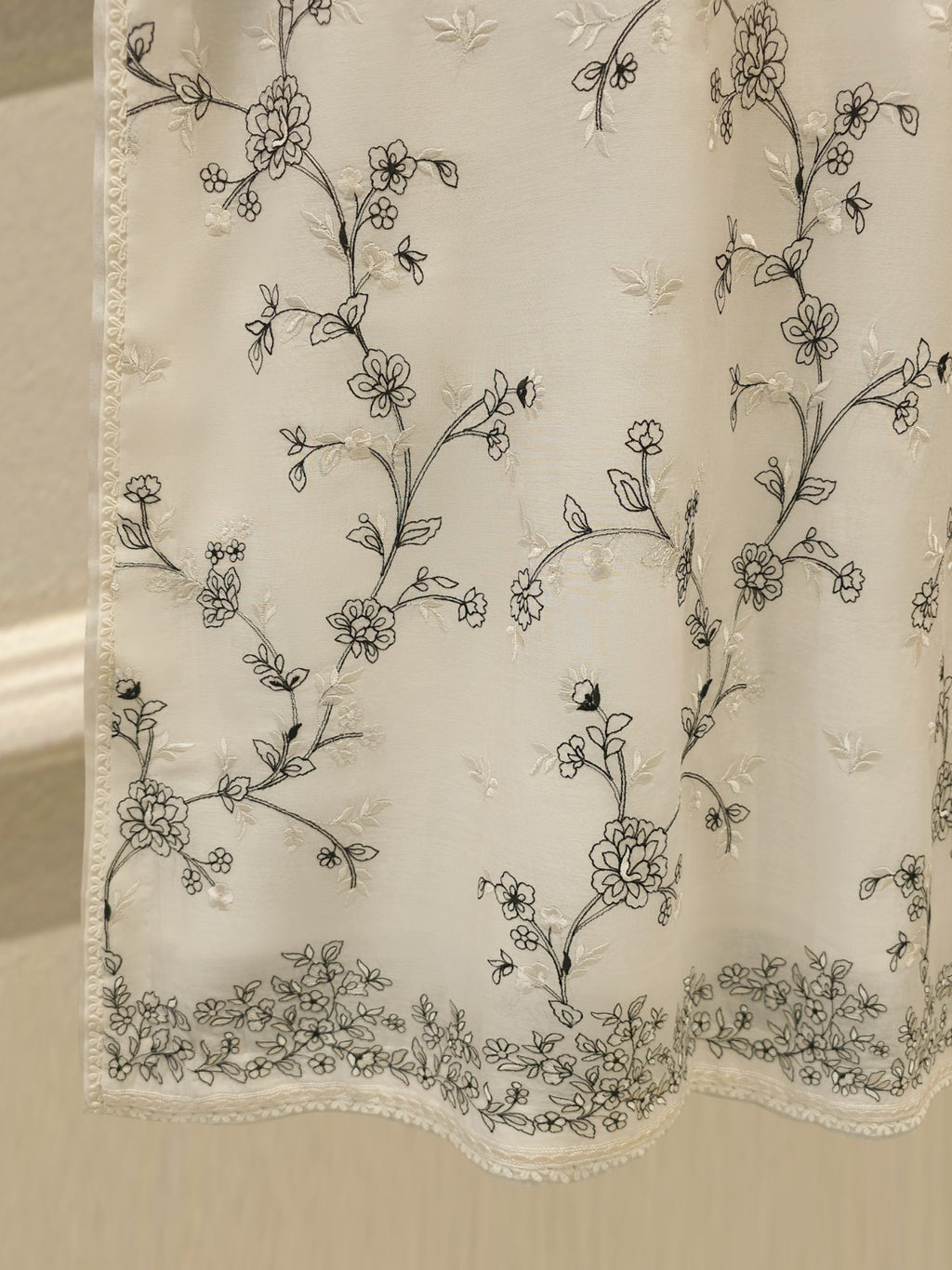 2 Piece - Embroidered Kora  Cotton Suit S115200