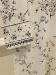 2 Piece - Embroidered Kora  Cotton Suit S115200