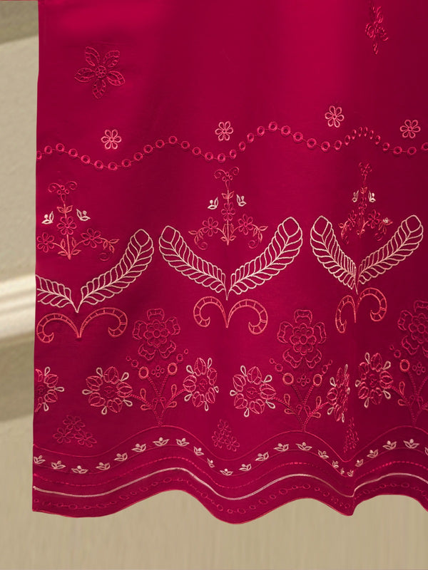 2 Piece - Embroidered Cambric Suit WS00405
