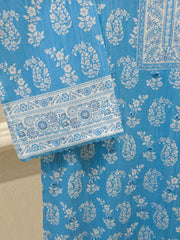 Digital printed lawn Shirt-S115218