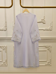 3 Piece- Pure  Sheesha Silk Embroidered Suit S115308