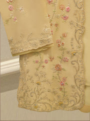 2 Piece- Pure Sheesha Silk Embroidered Suit S115310
