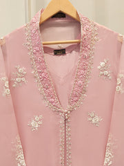 Pure Organza Embroidered Shirt S110121