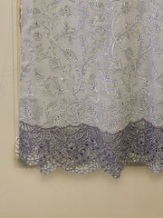 Pure Embroidered Cotton Net Shirt-S114098