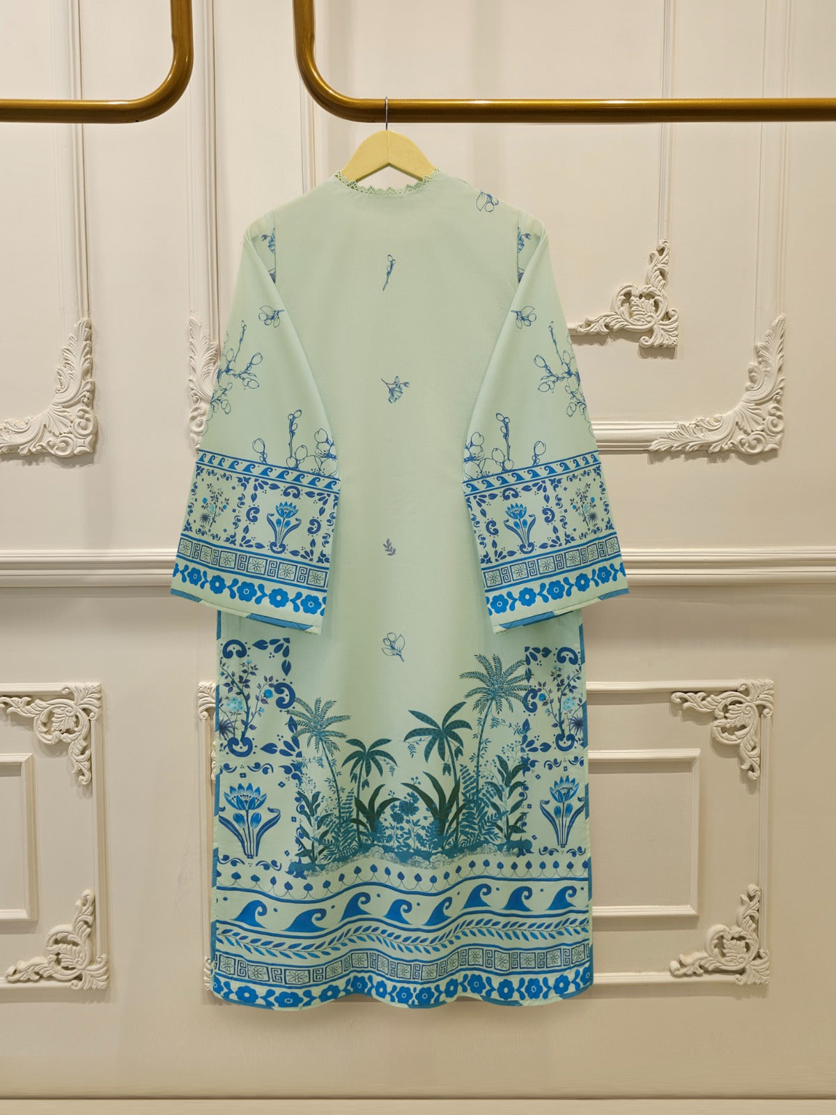 2 Piece - Digital Printed  Lawn Suit S115361