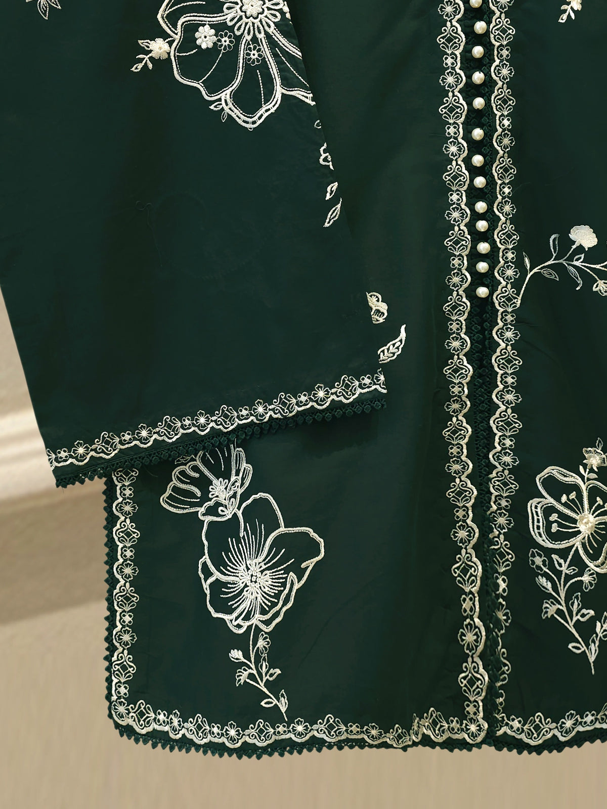 2 Piece - Embroidered Cambric Suit S115348
