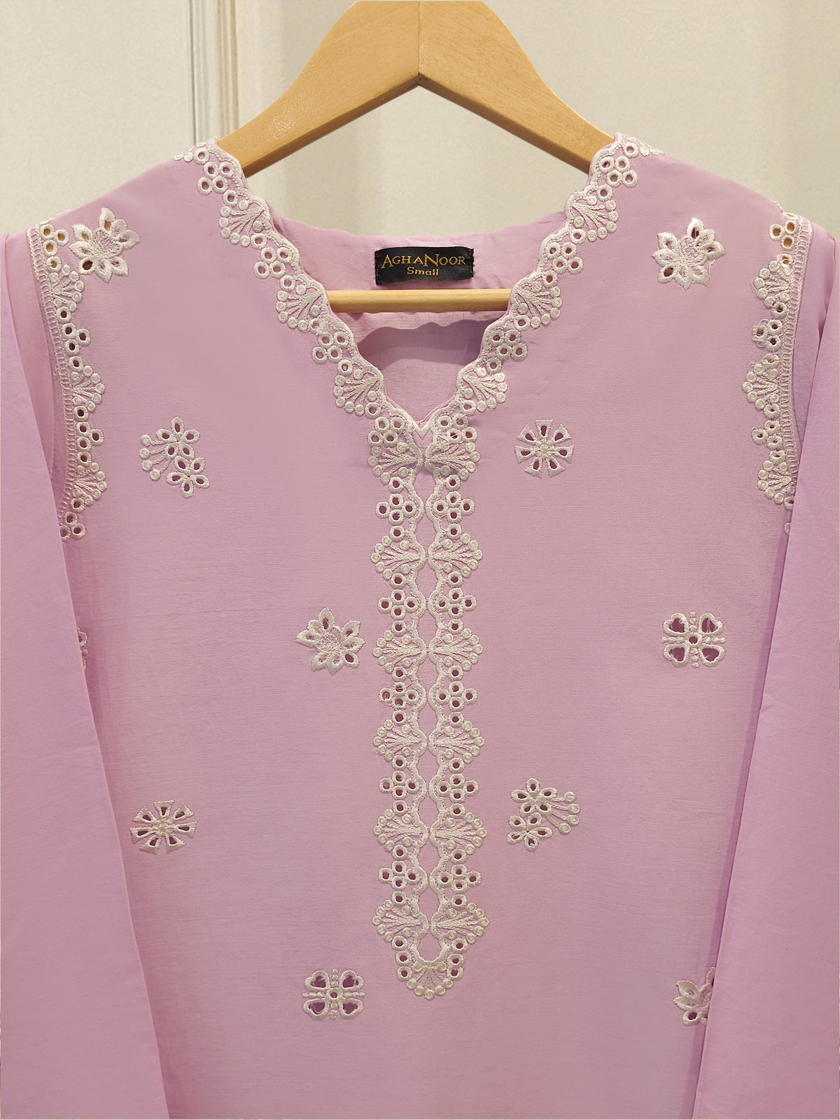 2 Piece - Embroidered Cambric Suit S115321