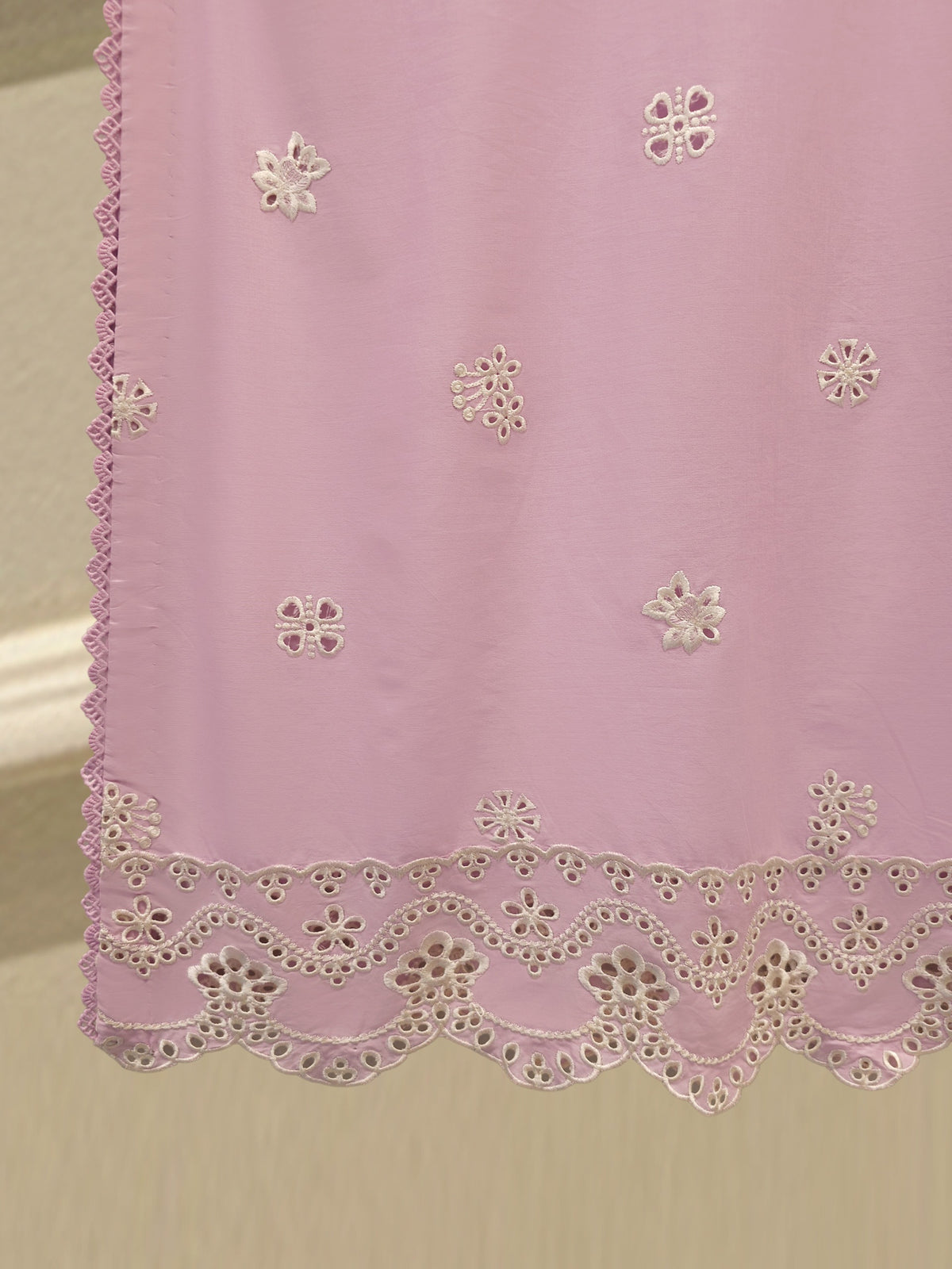 2 Piece - Embroidered Cambric Suit S115321