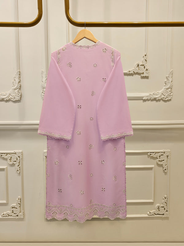 2 Piece - Embroidered Cambric Suit S115321