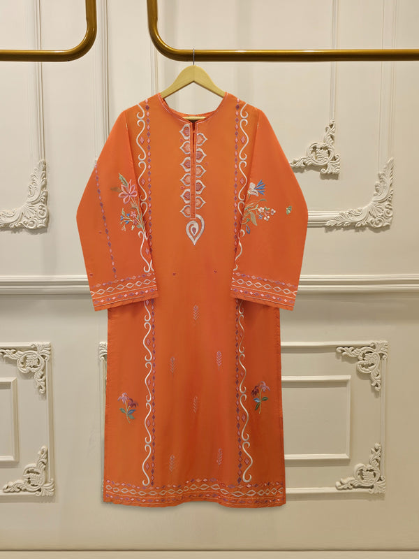 2 Piece - Embroidered Cambric Suit WS00343