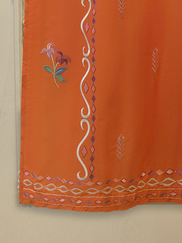 2 Piece - Embroidered Cambric Suit WS00343