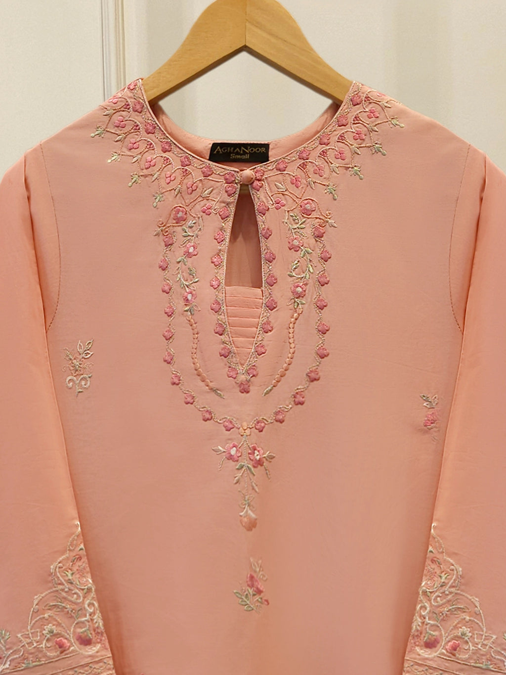 2 Piece - Embroidered Cambric Suit S114759