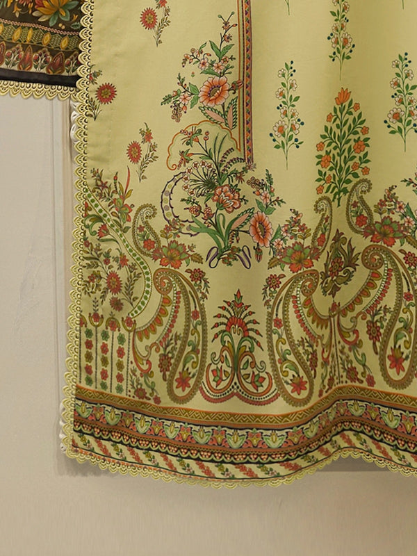 2 Piece -Digital Printed Cambric Suit S115093