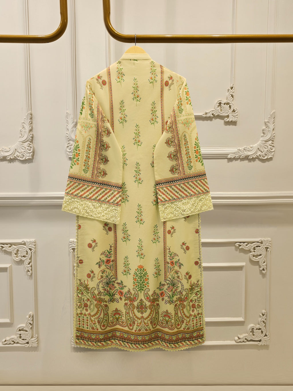 2 Piece -Digital Printed Cambric Suit S115093