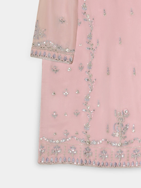 Embroidered Cotton Net Shirt KD-022