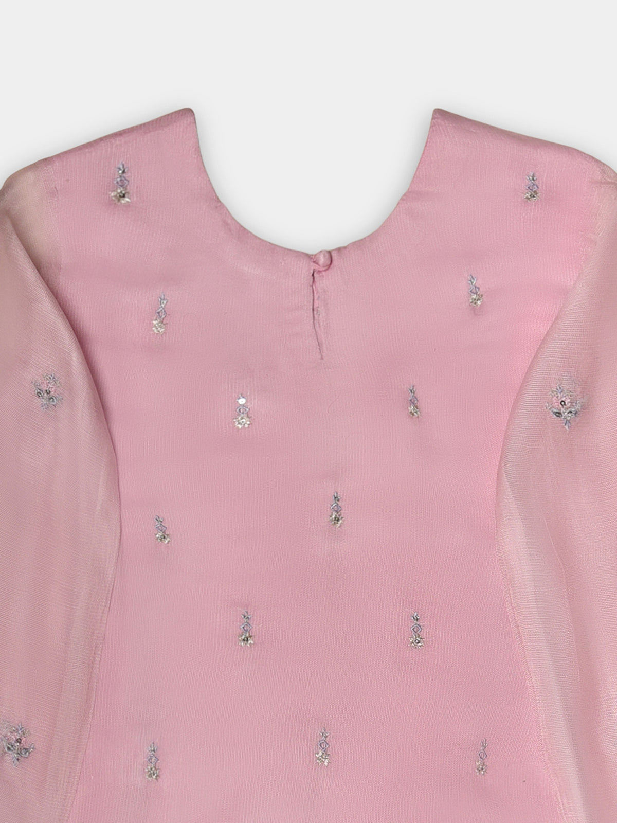 Embroidered Cotton Net Shirt KD-022