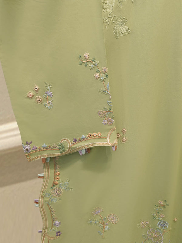 2 Piece - Embroidered Cambric Suit S115525