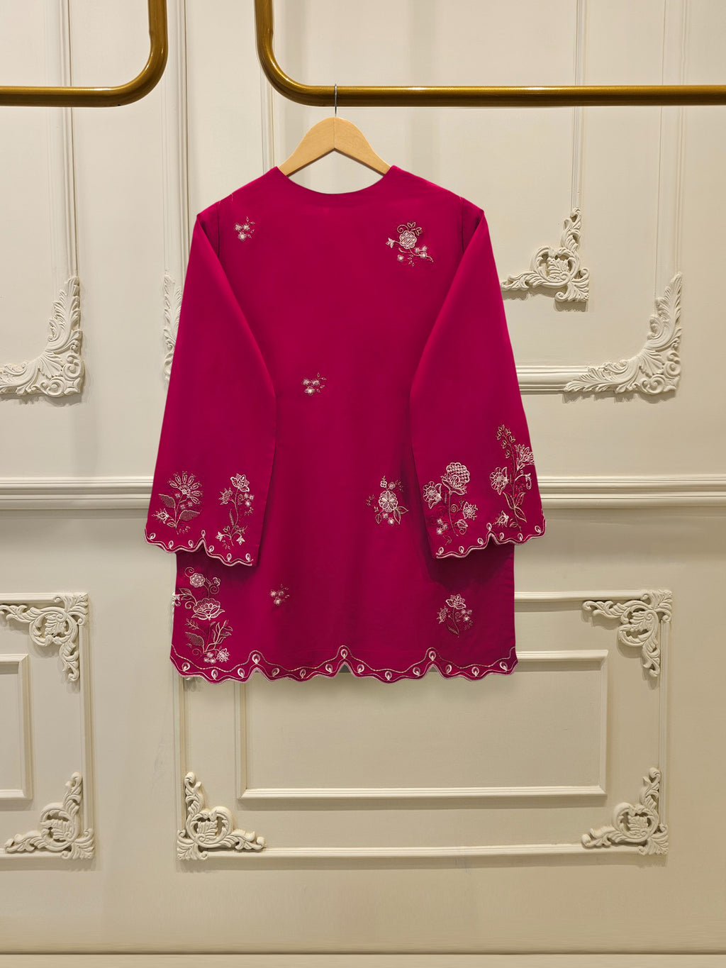 2 Piece - Embroidered Cambric Suit S115528