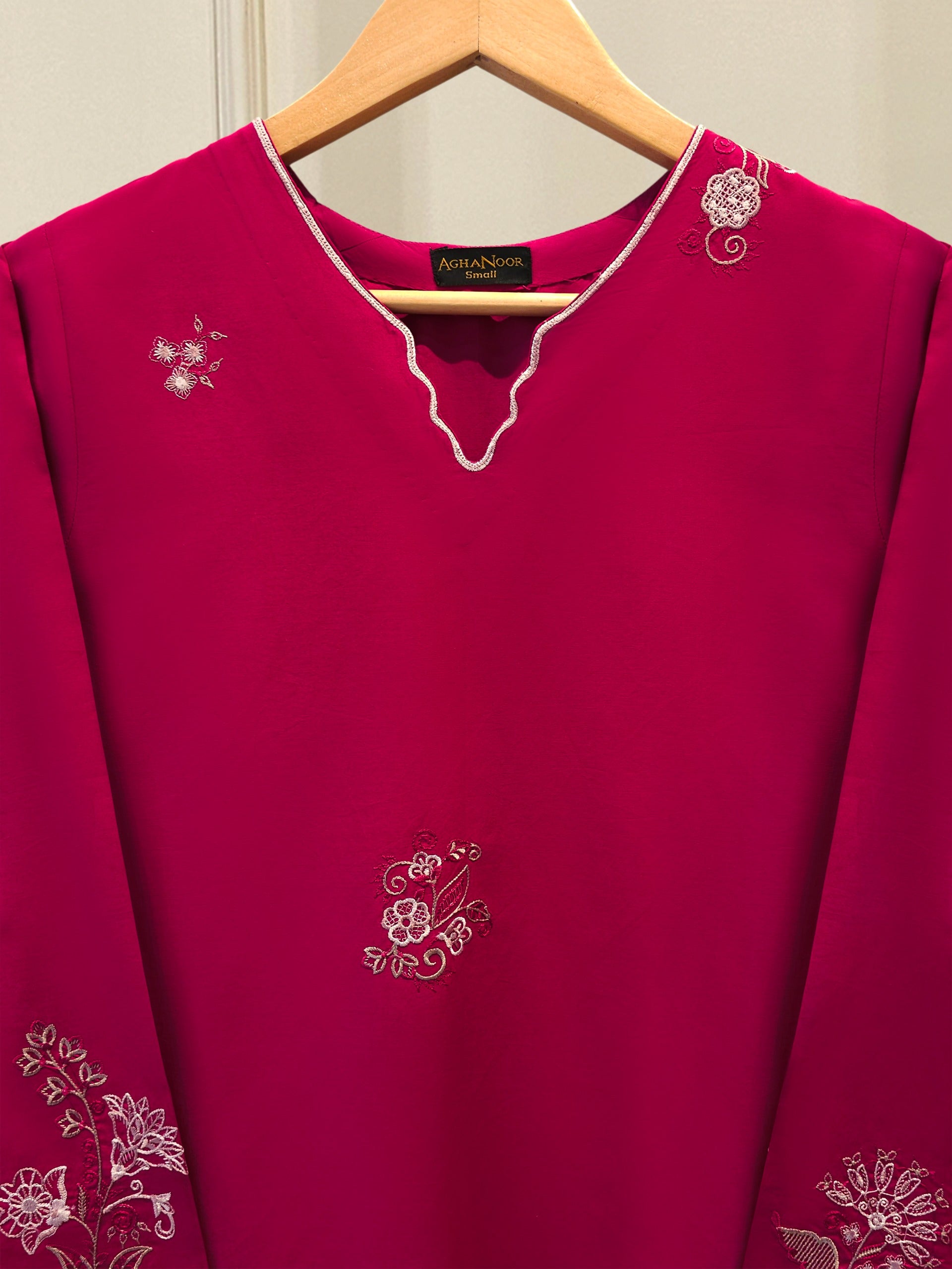 2 Piece - Embroidered Cambric Suit S115528 Secondary image