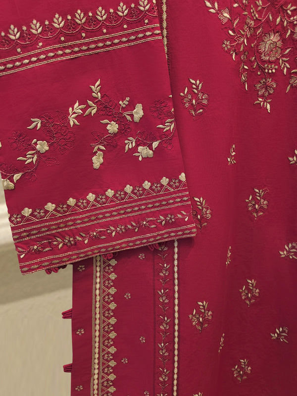 2 Piece - Embroidered Cambric Suit S115543
