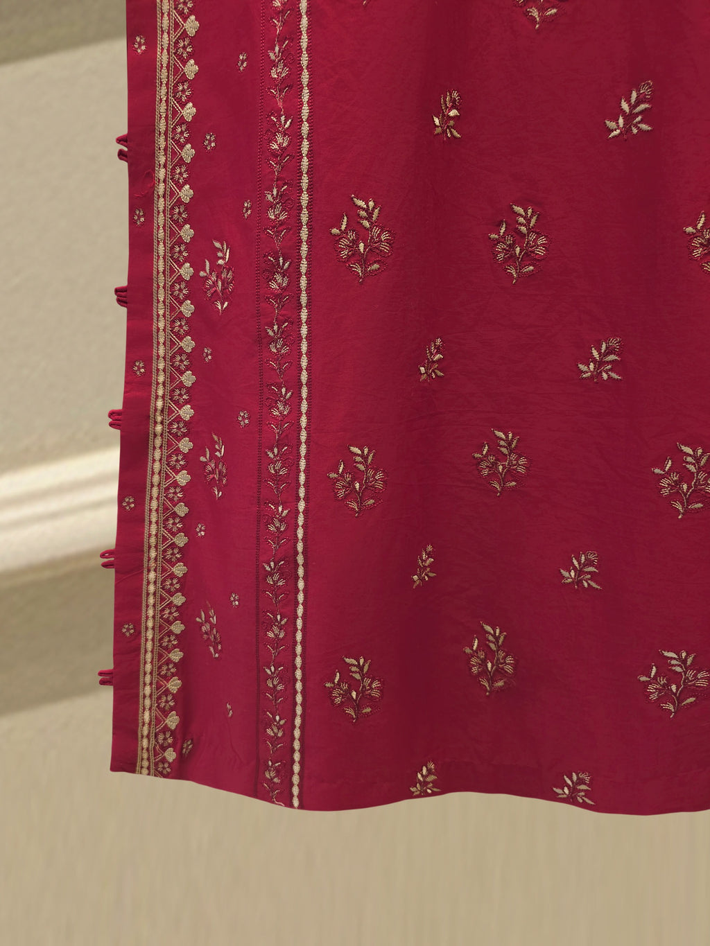 2 Piece - Embroidered Cambric Suit S115543