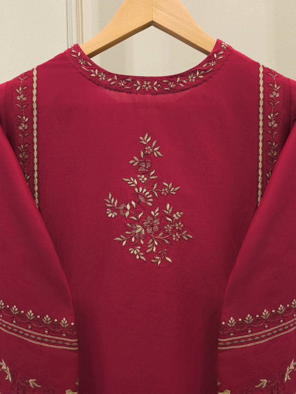 2 Piece - Embroidered Cambric Suit S115543