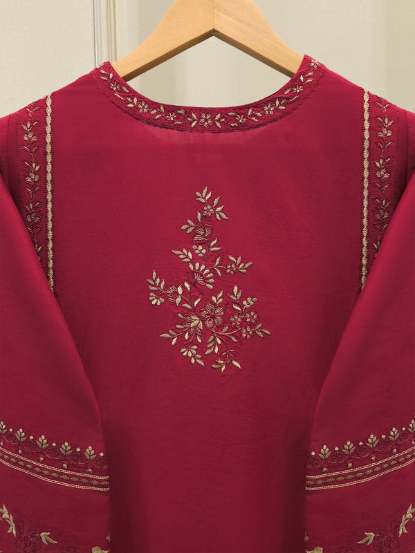 2 Piece - Embroidered Cambric Suit S115543
