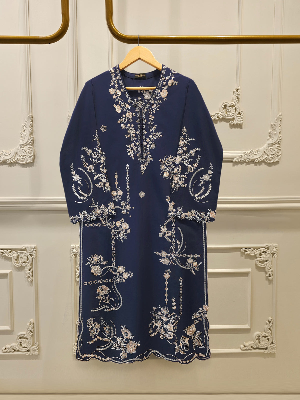 2 Piece - Embroidered Cambric Suit S115539 Main image