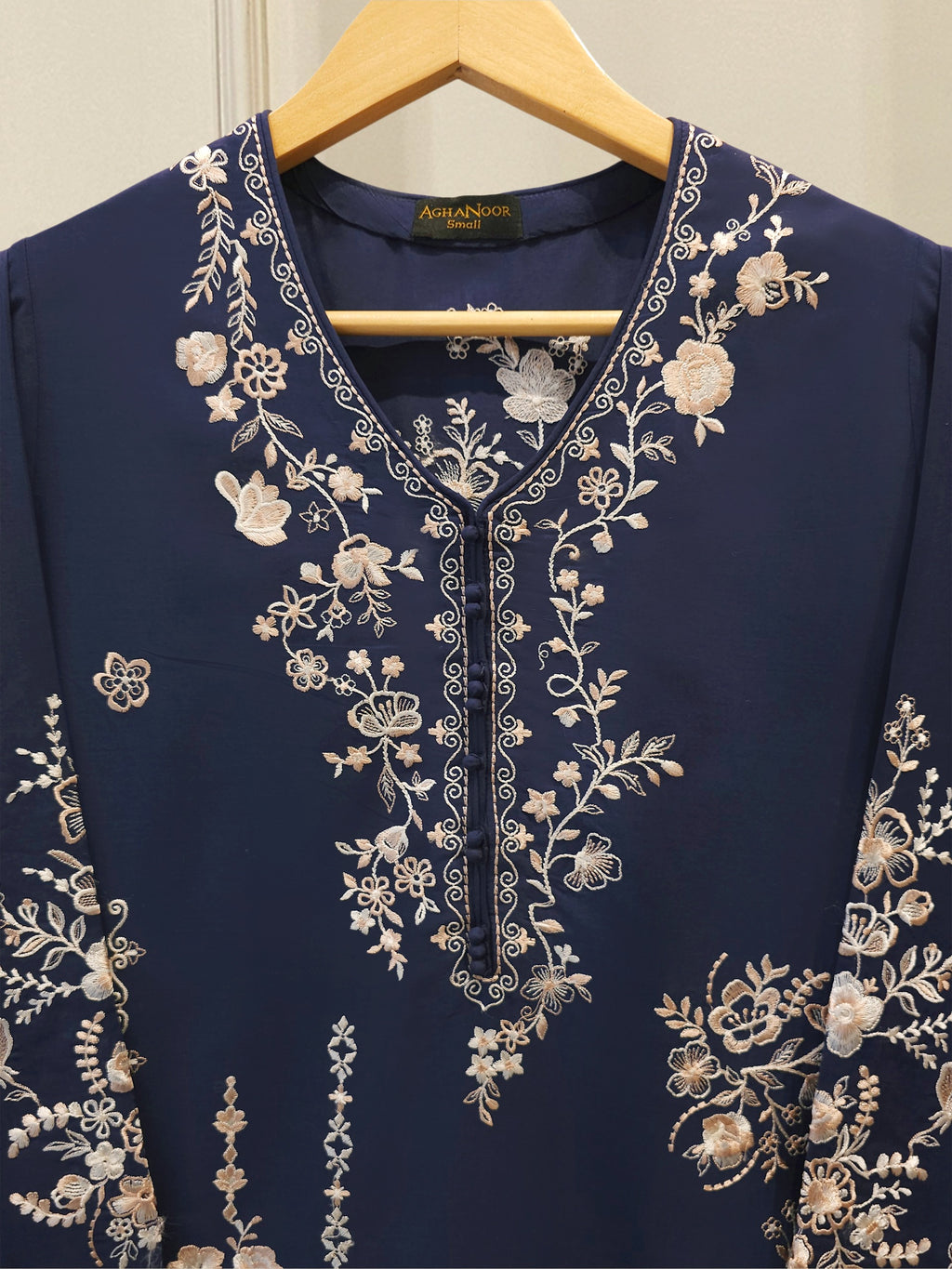 2 Piece - Embroidered Cambric Suit S115539