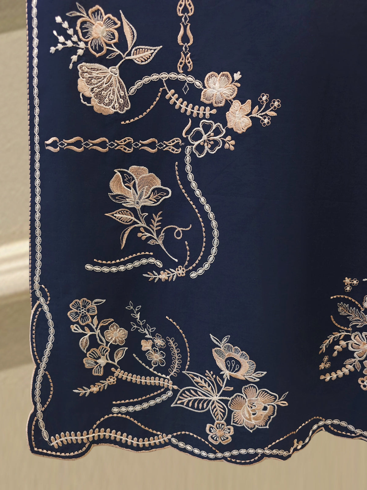 2 Piece - Embroidered Cambric Suit S115539