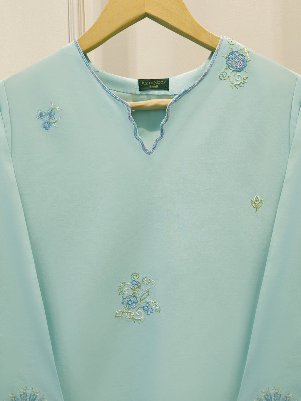 2 Piece - Embroidered Cambric Suit S115529