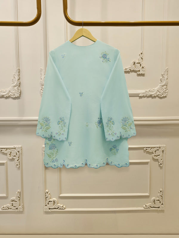 2 Piece - Embroidered Cambric Suit S115529