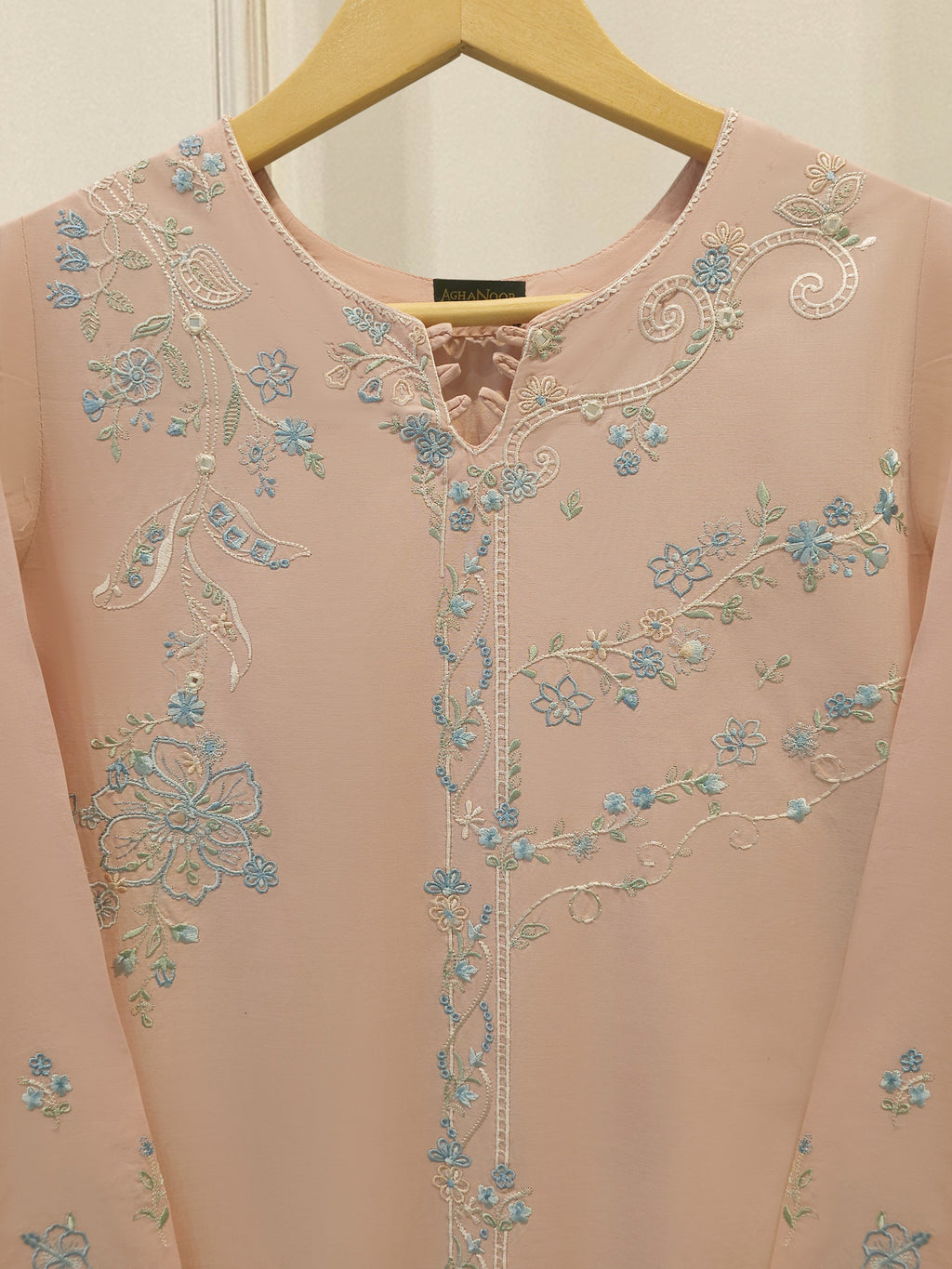 2 Piece - Embroidered Cambric Suit S115613