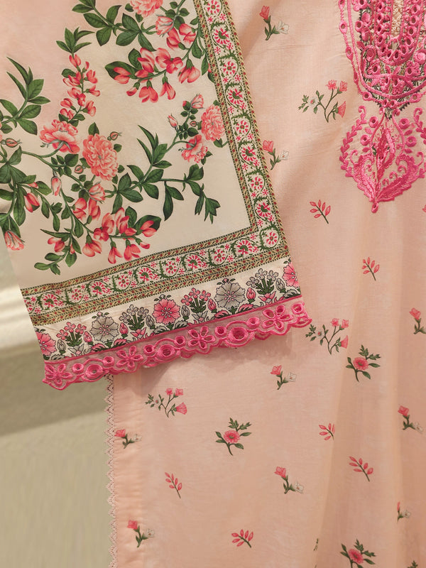 2 Piece - Digital printed Cambric Suit S115586