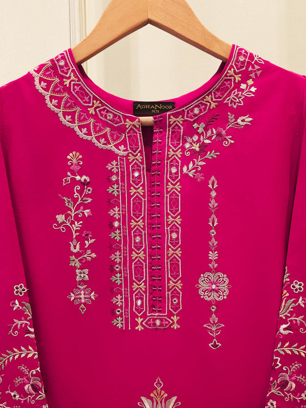 2 Piece - Embroidered Cambric Suit S115684