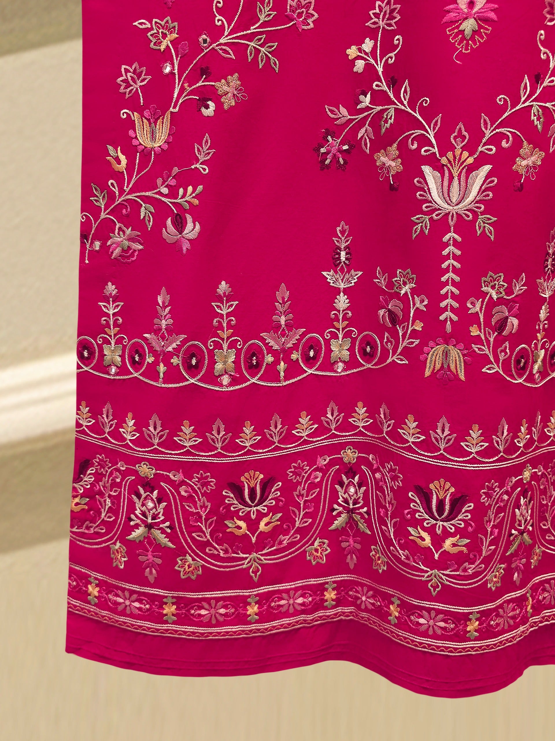 2 Piece - Embroidered Cambric Suit S115684 Secondary image