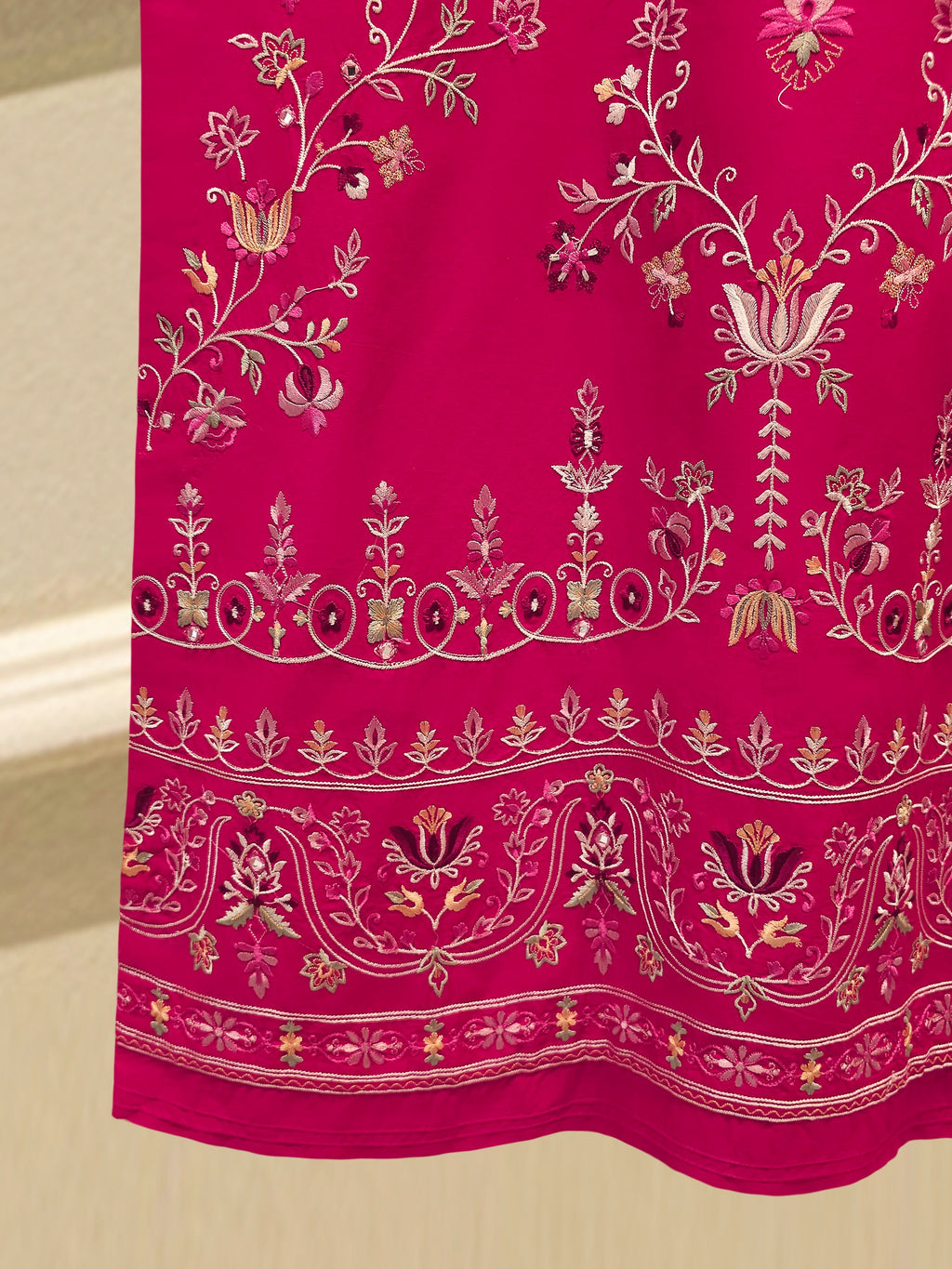 2 Piece - Embroidered Cambric Suit S115684