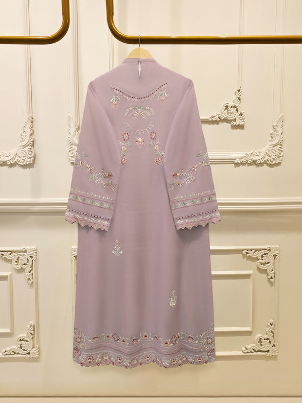 3 Piece - Embroidered Kora Silk Suit S115690