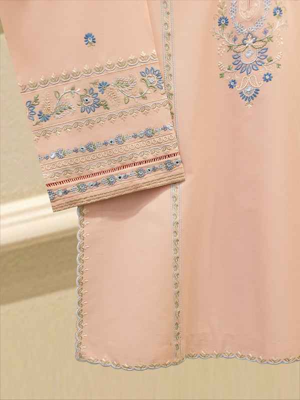 2 Piece - Embroidered Cambric Suit S115678